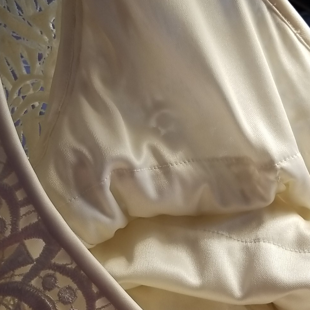 CATTIVA NWT Beautiful Special Occasion Gown Ivory  10 - Picture 13 of 14